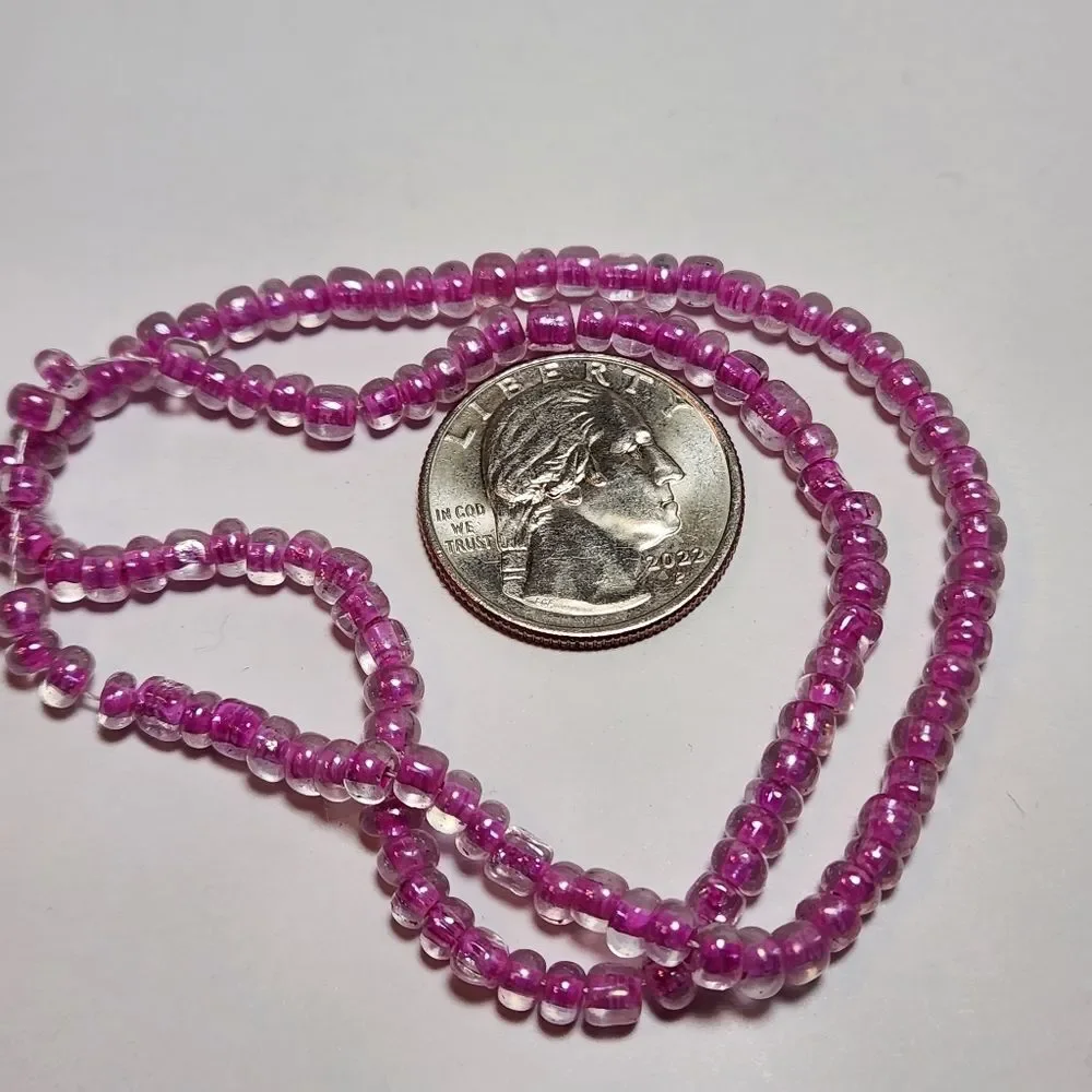 5/$10 Seed Bead 1 Single Strand Seed Beads Jewelry Making Supplies Crafts